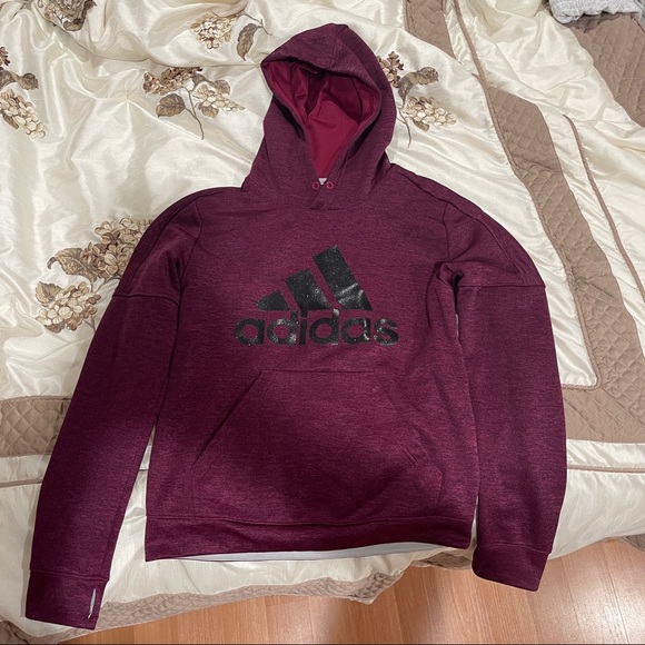 Cute Purple Adidas Hoodie - Picture 4 of 7